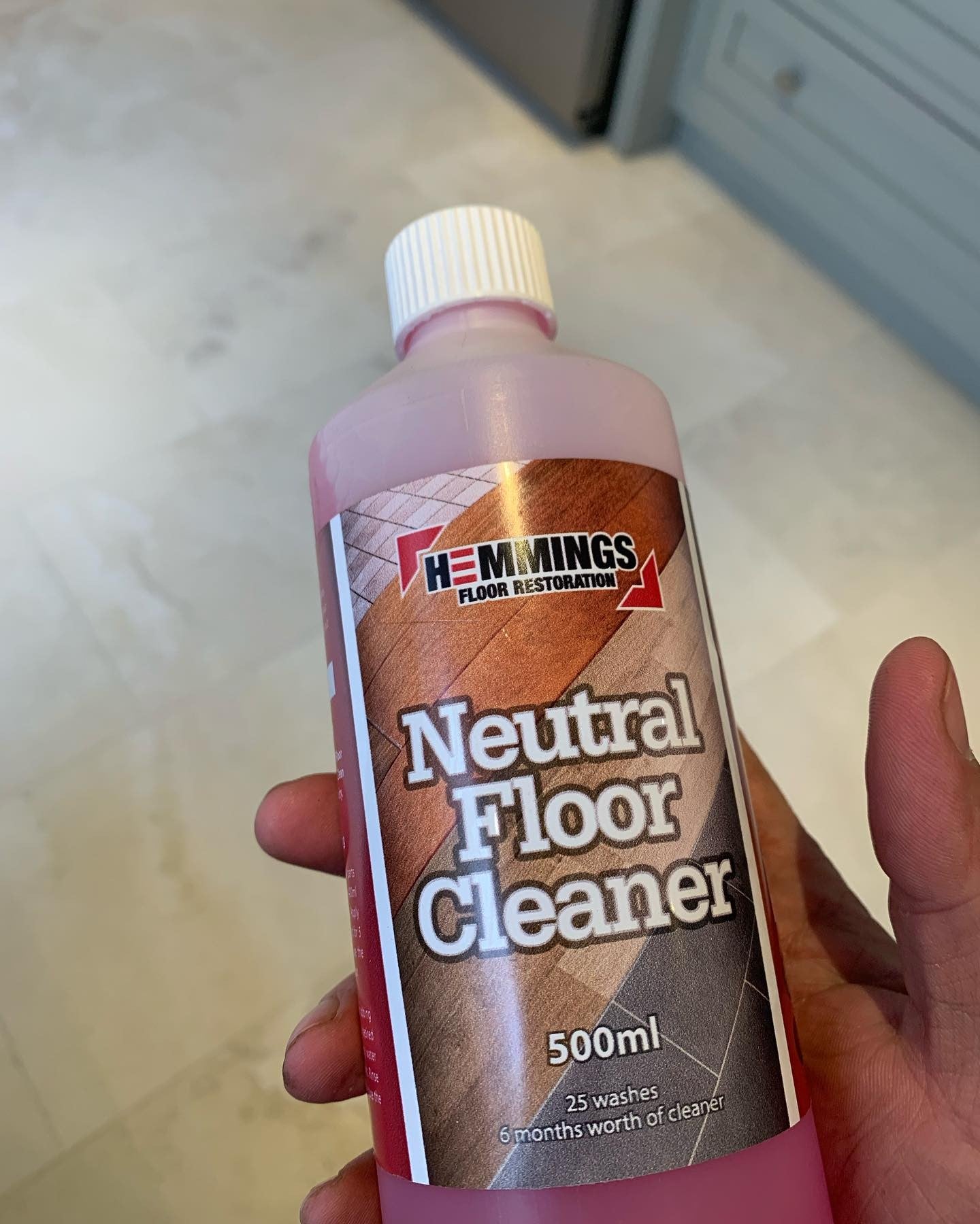 Pink Concentrated pH Neutral Tile and Stone Cleaner